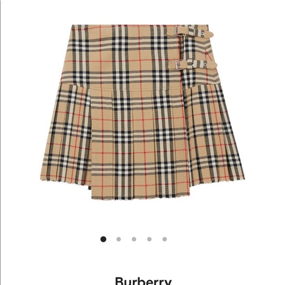 Burberry Vintage Check Skirt